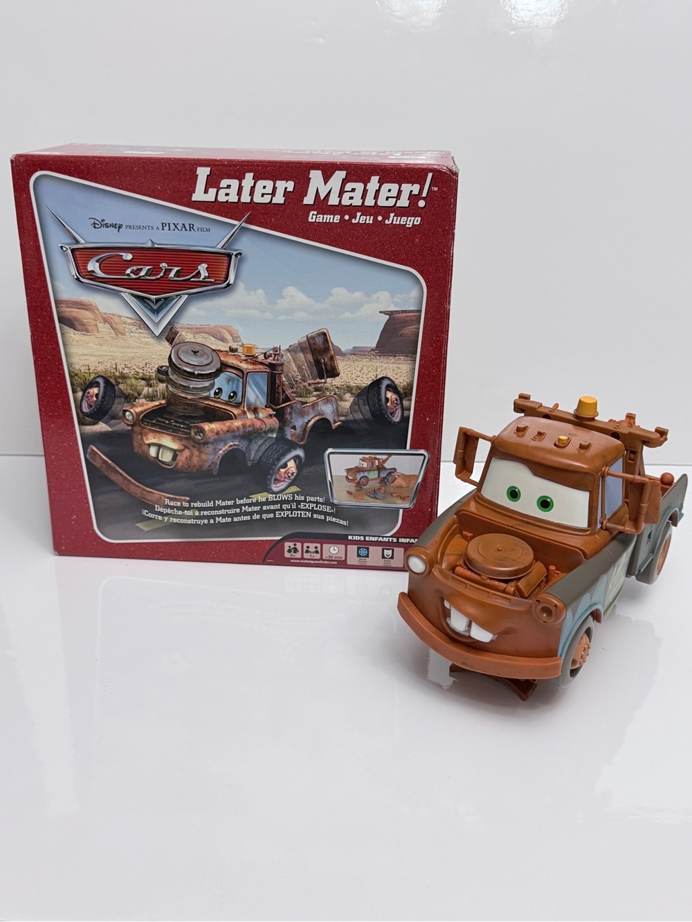 Disney Pixar Cars Later Mater! Game Mattel Vintage 2006 Complete 3D Puzzle